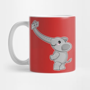 Cute Elephant selfie Mug